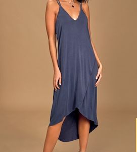 Never worn Lulu's midi dress